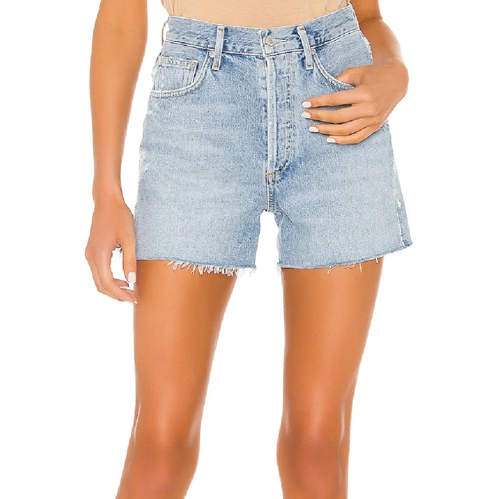 Agolde Dee Super High-Rise Shorts